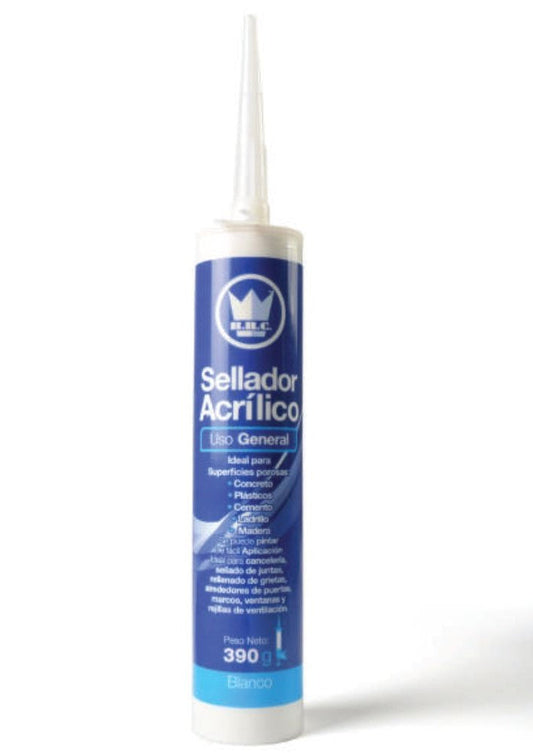 SELLADOR ACRILICO BLANCO USO GENERAL 390GR CORONA