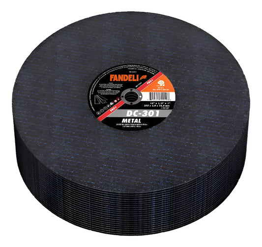 Caja Con 25 Discos Corte Chop Estacionario Metal 14  Fandeli