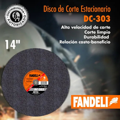 Disco De Corte Dc-303 Metal Steel 350 X 3,0 C 24, 4 Mm 74815