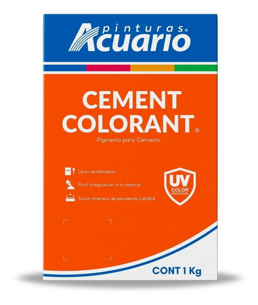 Cemento Acuario Polvo 1 Kg Azul Ultramar