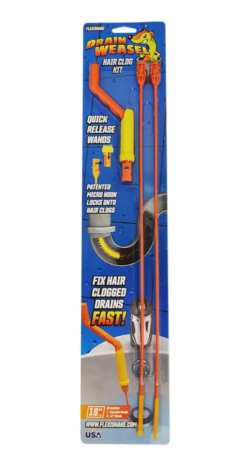 Flexisnake Drain Weasel - Herramienta De Limpieza De Drenaje 00206