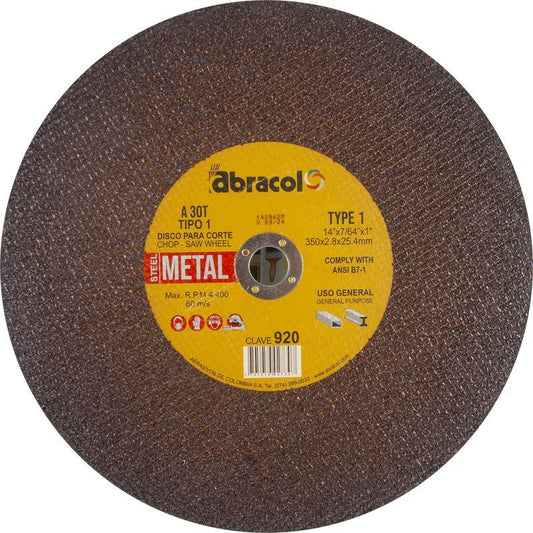 DT1 14"  A30T USO GENERAL METAL CLAVE 920 CHOP