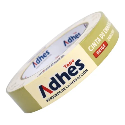 Cinta Beige Enmascarar Adhes 24mm X 50m Masking Tape Papel
