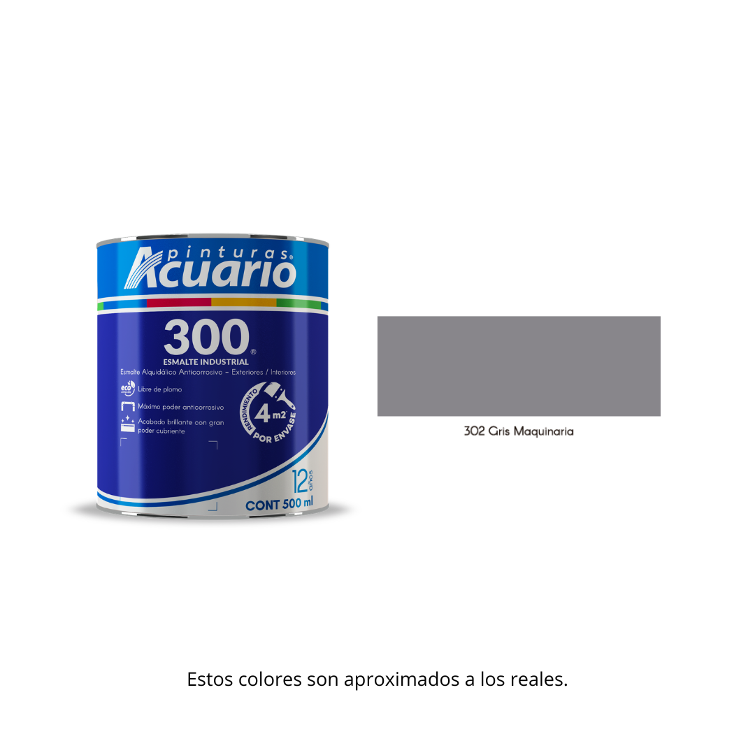 Esmalte 300 Acuario 500 ml.