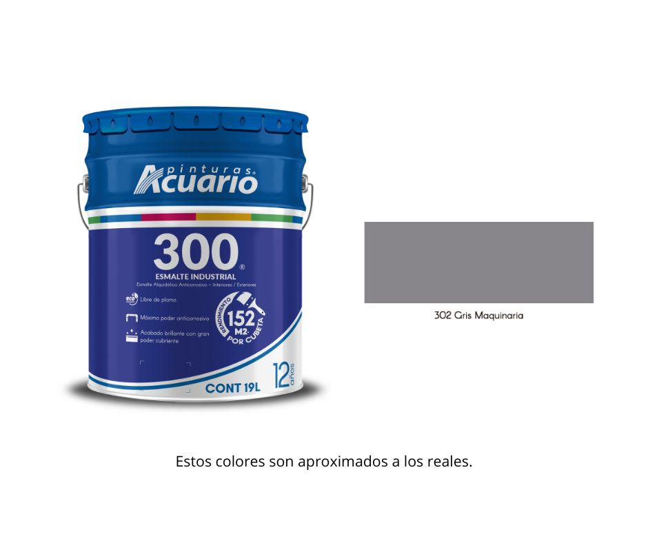 Esmalte 300 Acuario 19 Lt.