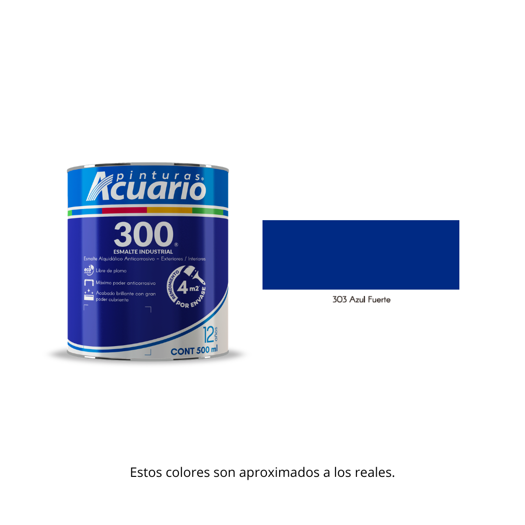 Esmalte 300 Acuario 500 ml.