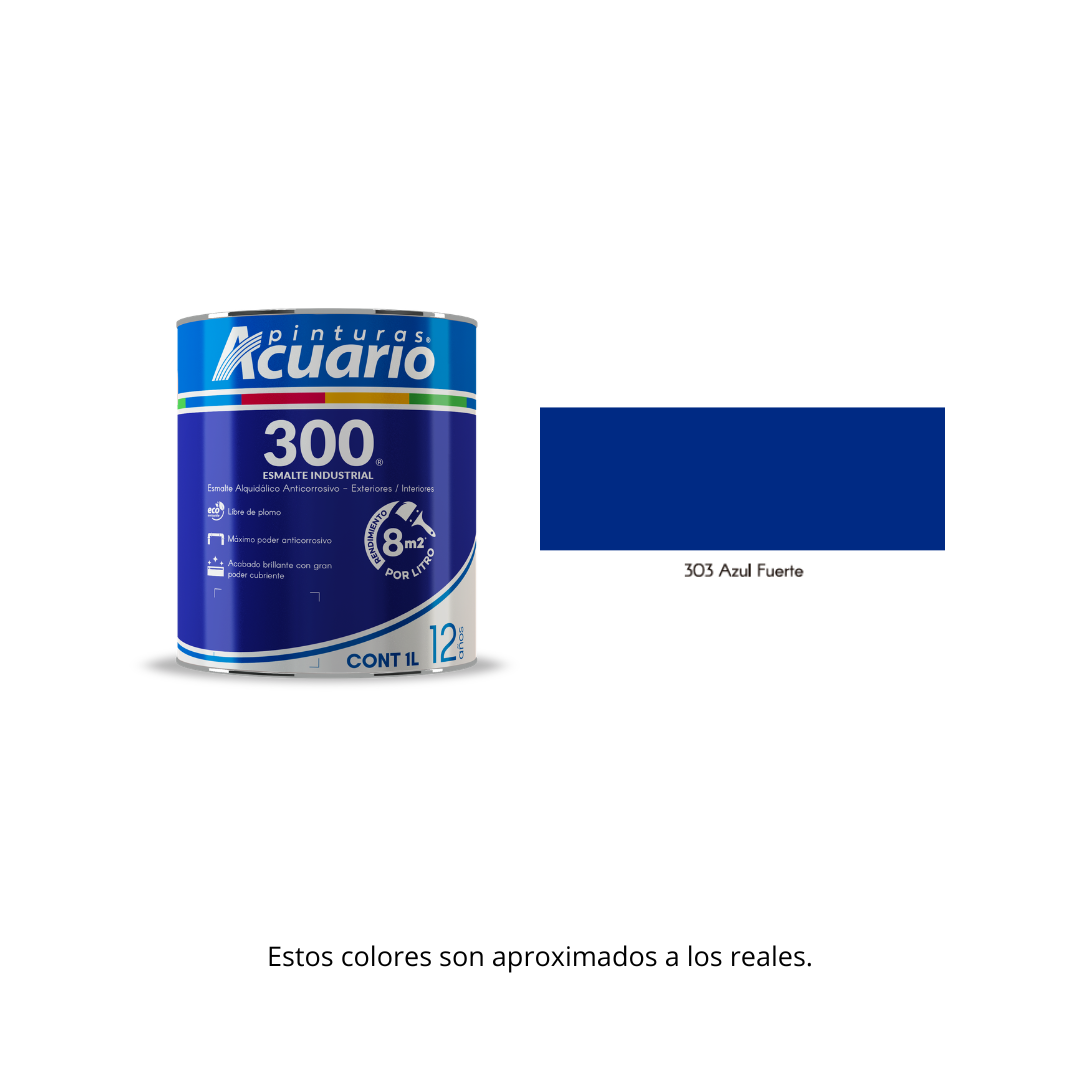 Esmalte 300 Acuario 1 Lt.