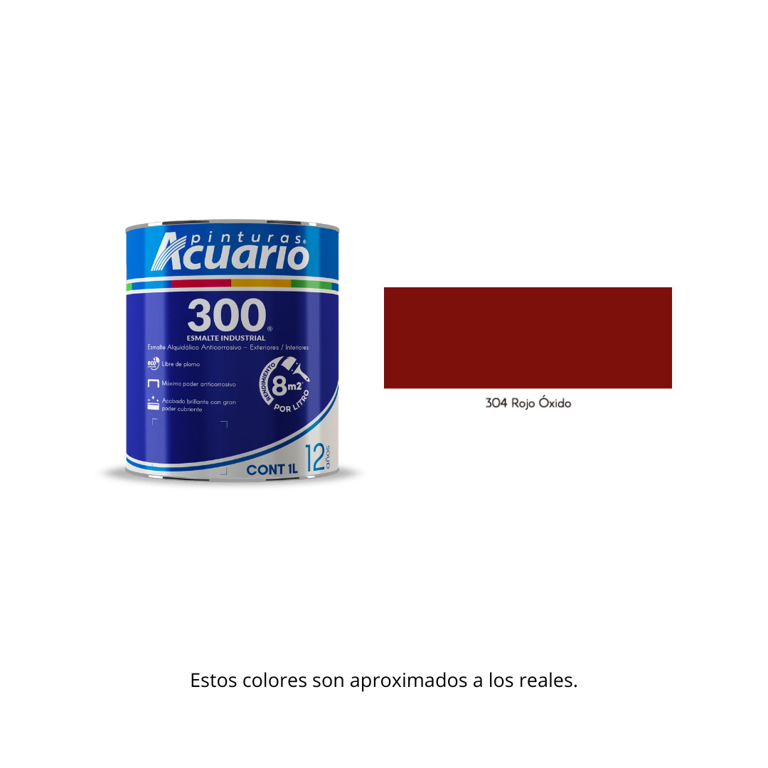 Esmalte 300 Acuario 1 Lt.