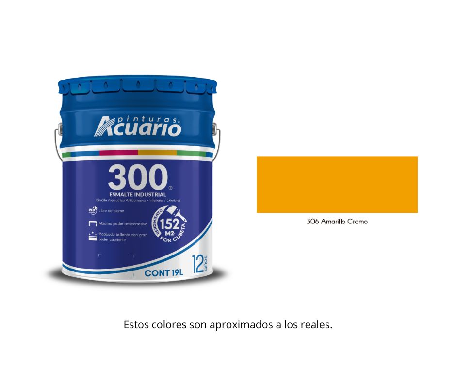 Esmalte 300 Acuario 19 Lt.