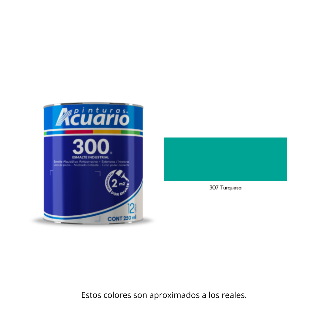 Esmalte 300 Acuario 250 Ml.