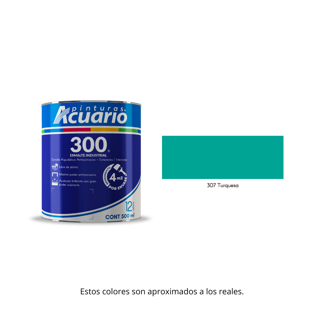 Esmalte 300 Acuario 500 ml.
