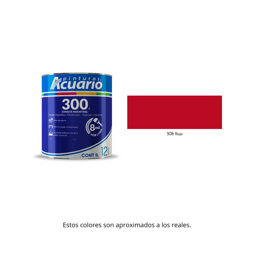 Esmalte 300 Acuario 1 Lt.
