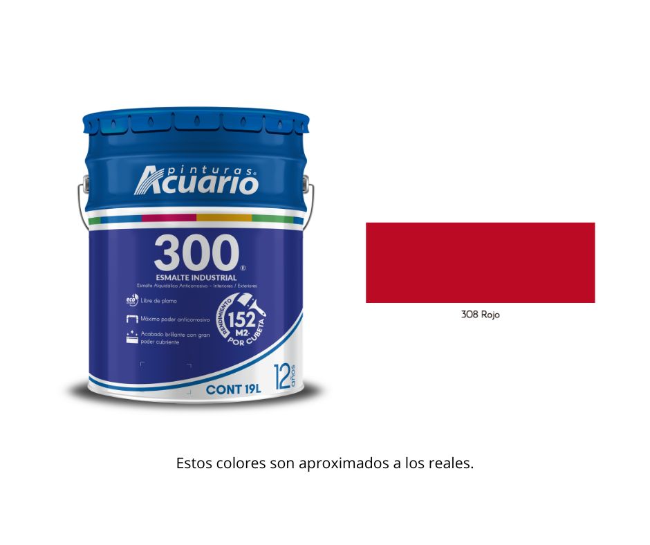 Esmalte 300 Acuario 19 Lt.