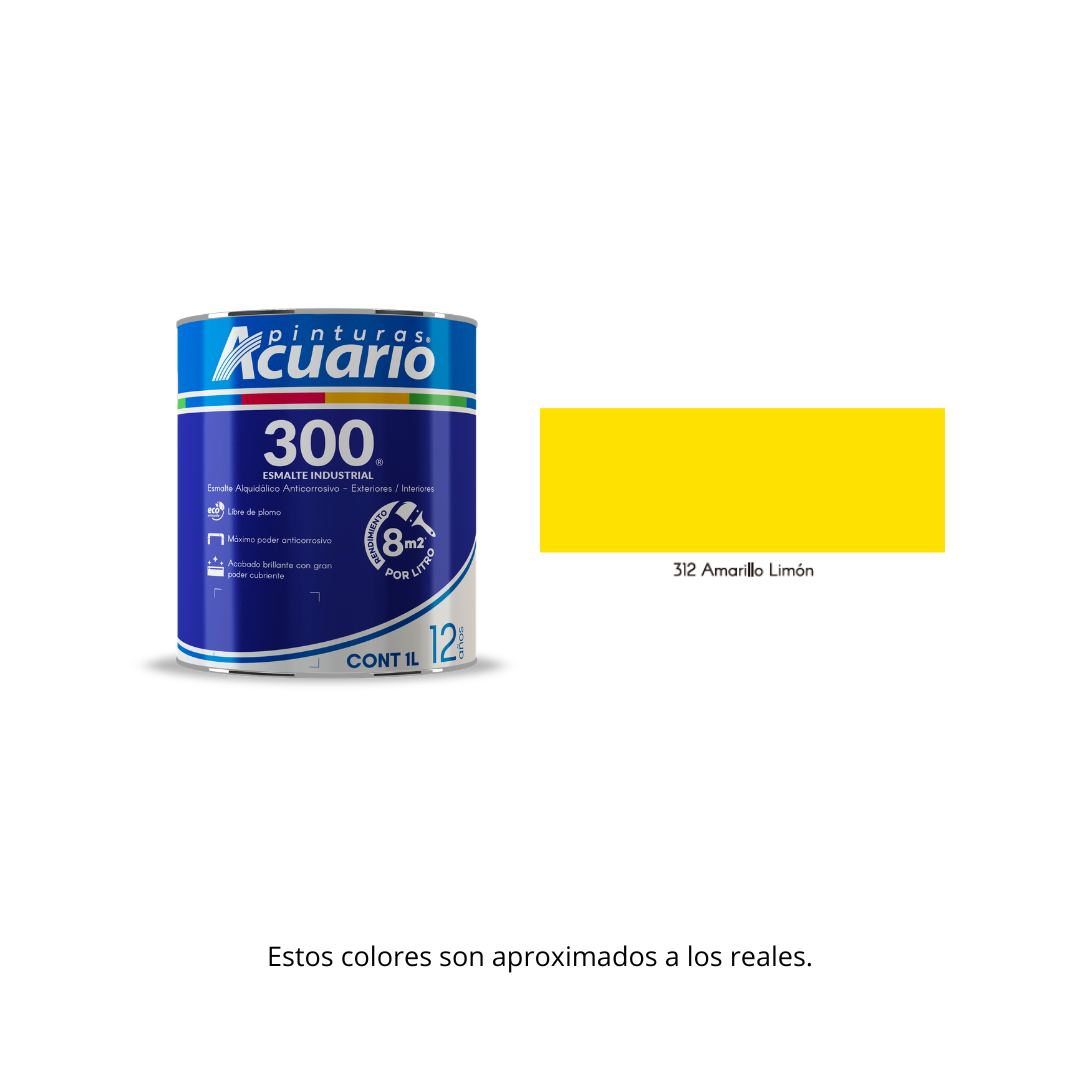 Esmalte 300 Acuario 1 Lt.