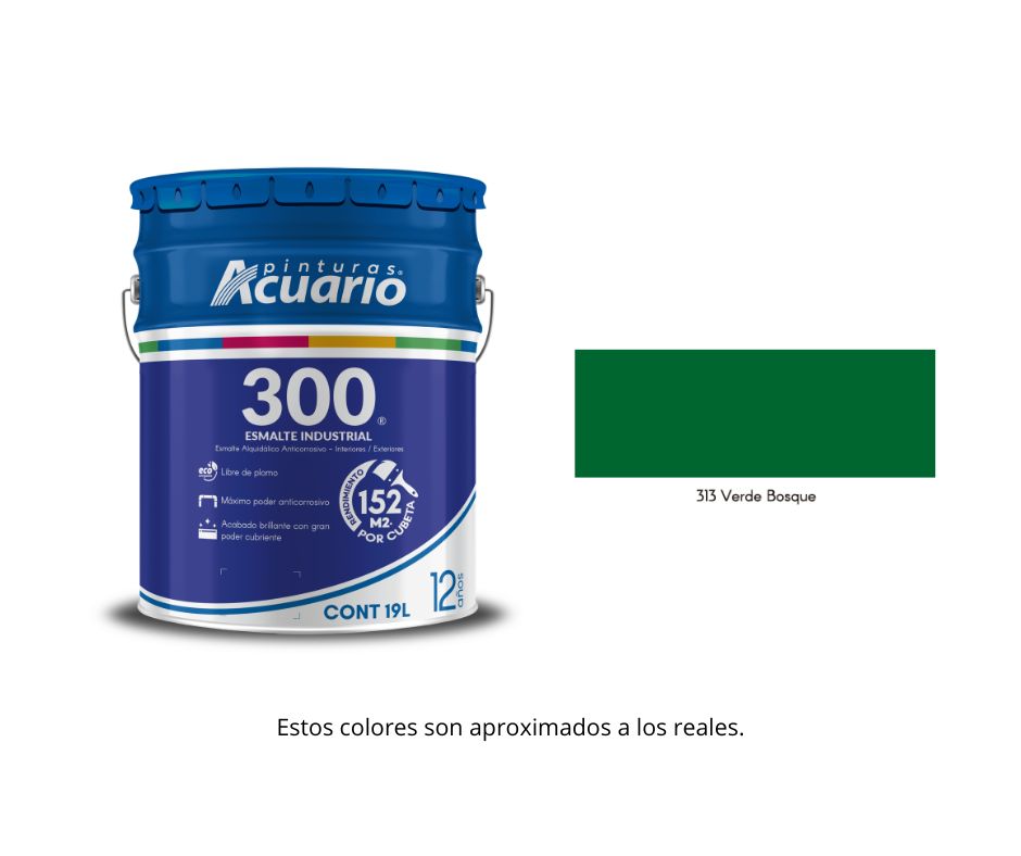 Esmalte 300 Acuario 19 Lt.