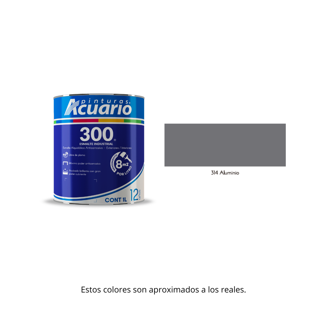Esmalte 300 Acuario 1 Lt.