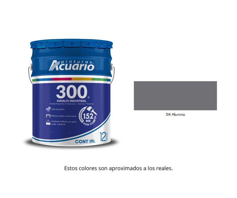 Esmalte 300 Acuario 19 Lt.