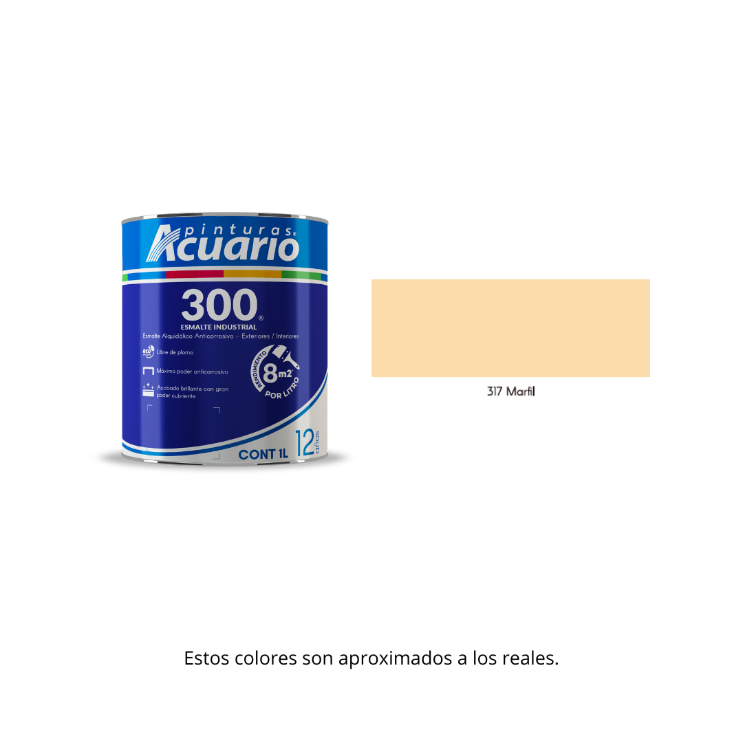 Esmalte 300 Acuario 1 Lt.