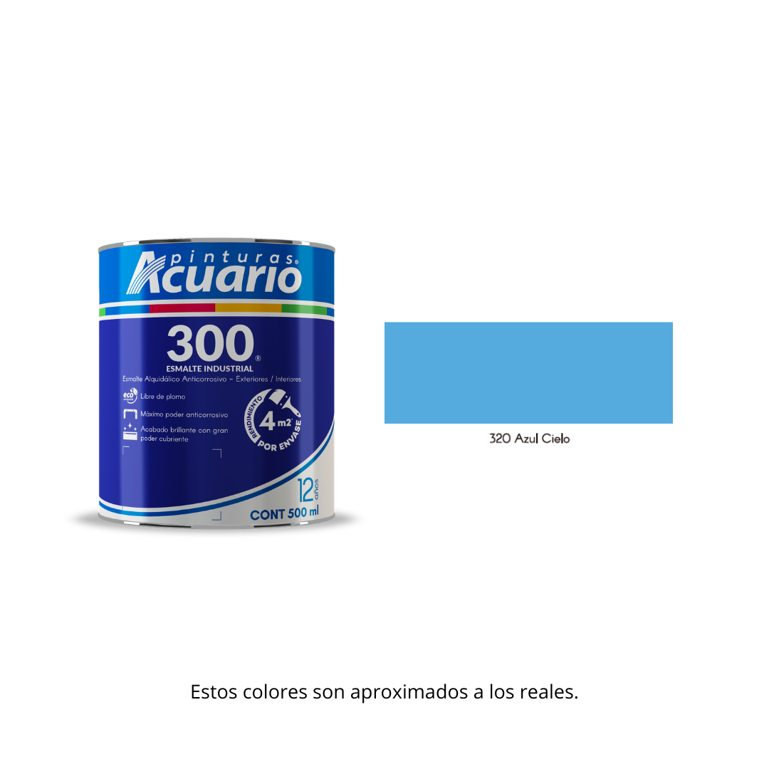 Esmalte 300 Acuario 500 ml.