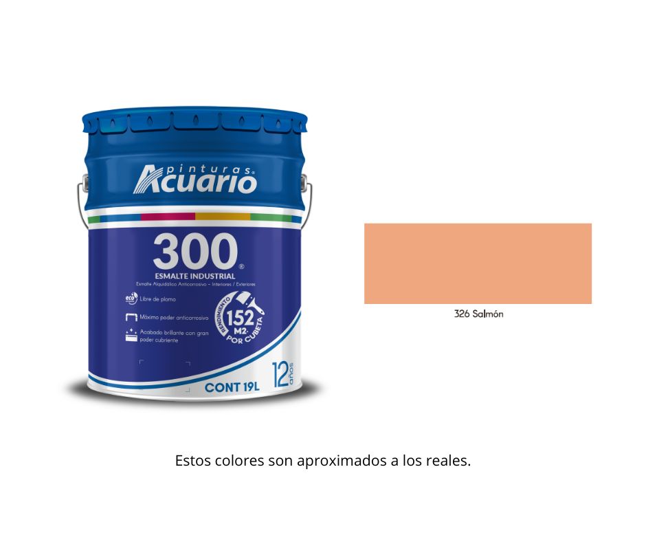 Esmalte 300 Acuario 19 Lt.