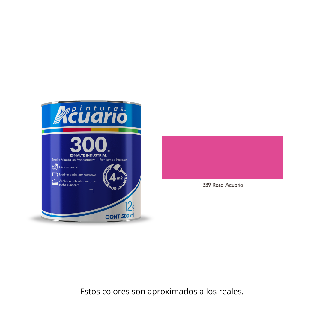 Esmalte 300 Acuario 500 ml.