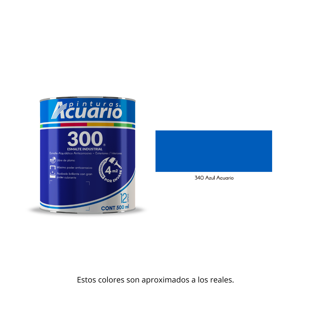 Esmalte 300 Acuario 500 ml.