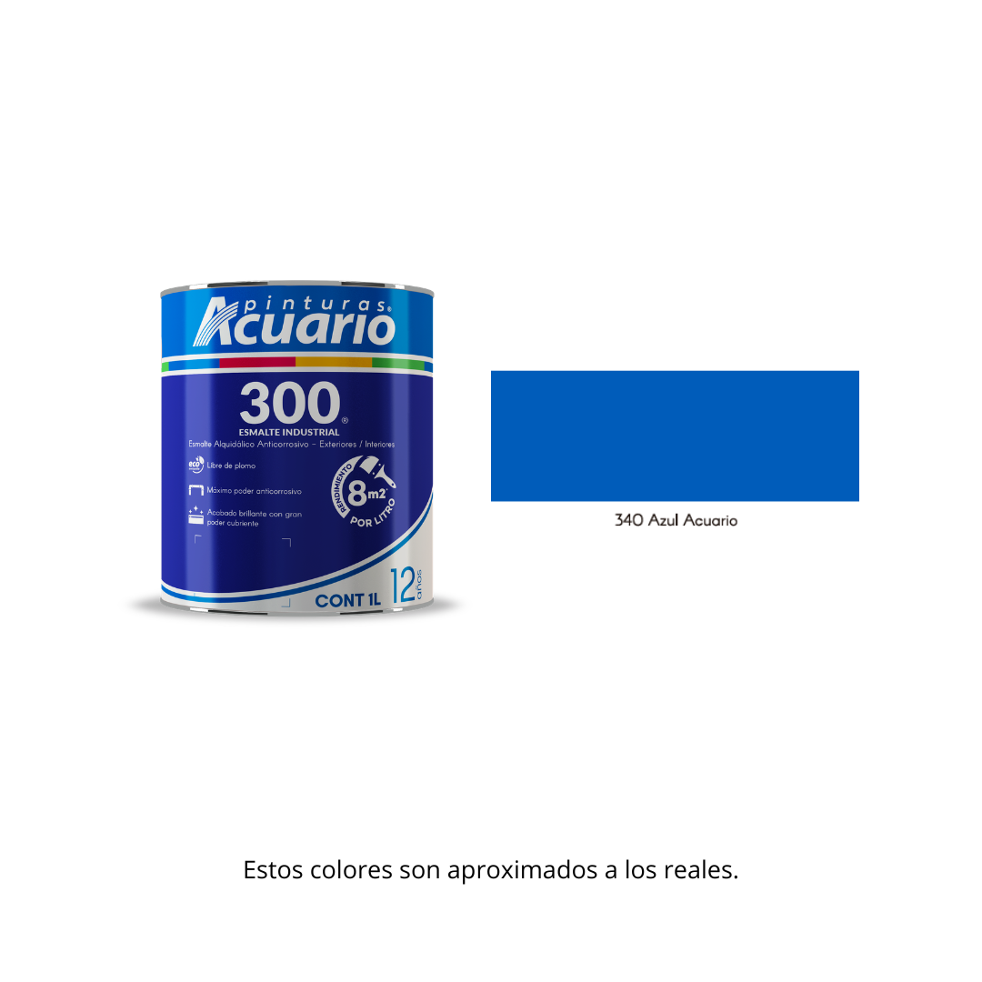 Esmalte 300 Acuario 1 Lt.
