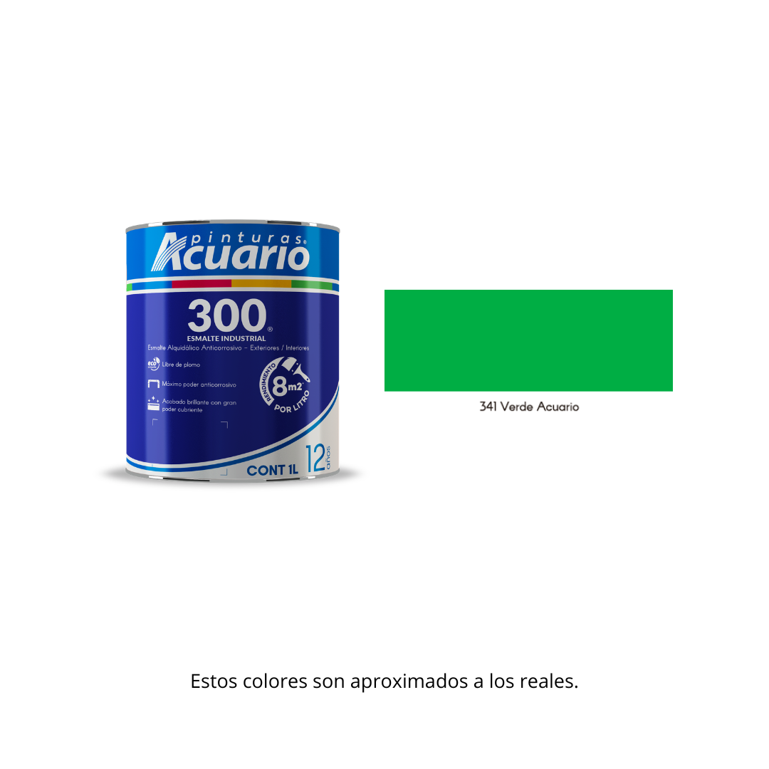Esmalte 300 Acuario 1 Lt.