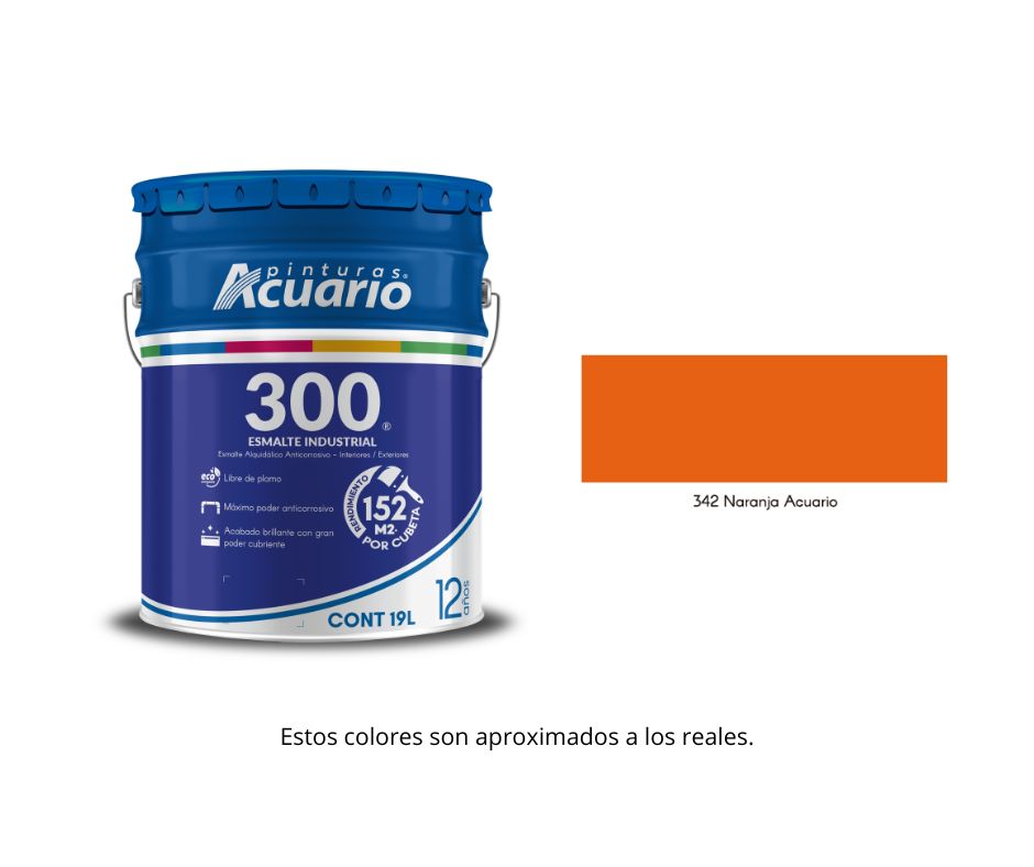 Esmalte 300 Acuario 19 Lt.