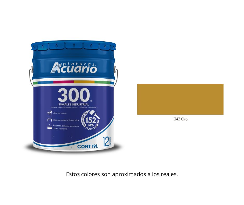 Esmalte 300 Acuario 19 Lt.