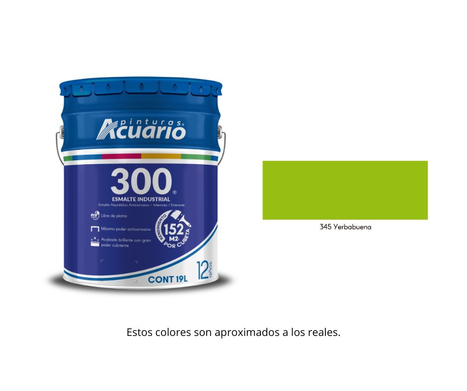 Esmalte 300 Acuario 19 Lt.