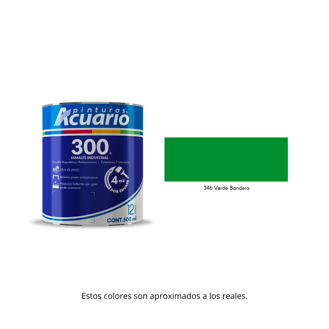 Esmalte 300 Acuario 500 ml.