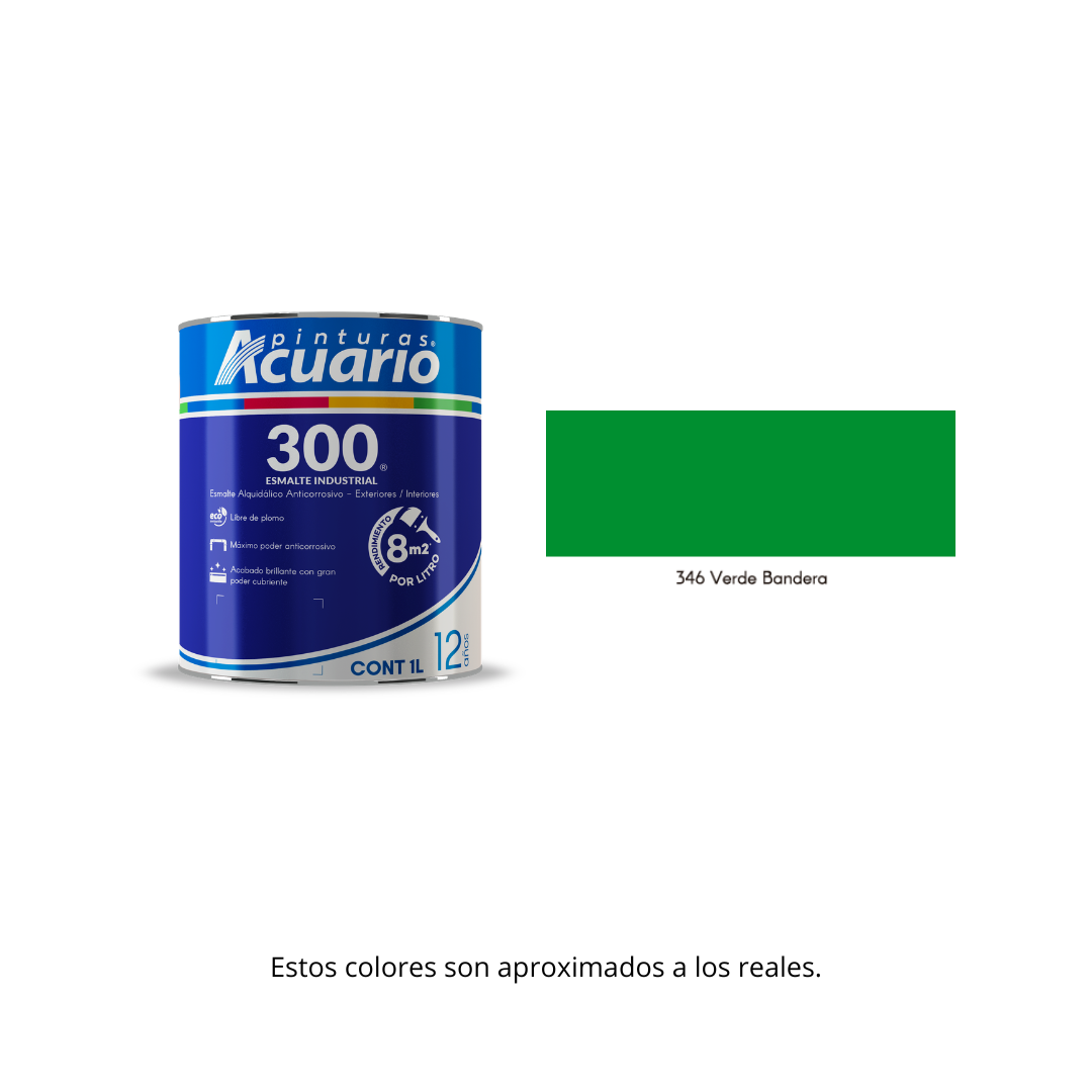Esmalte 300 Acuario 1 Lt.