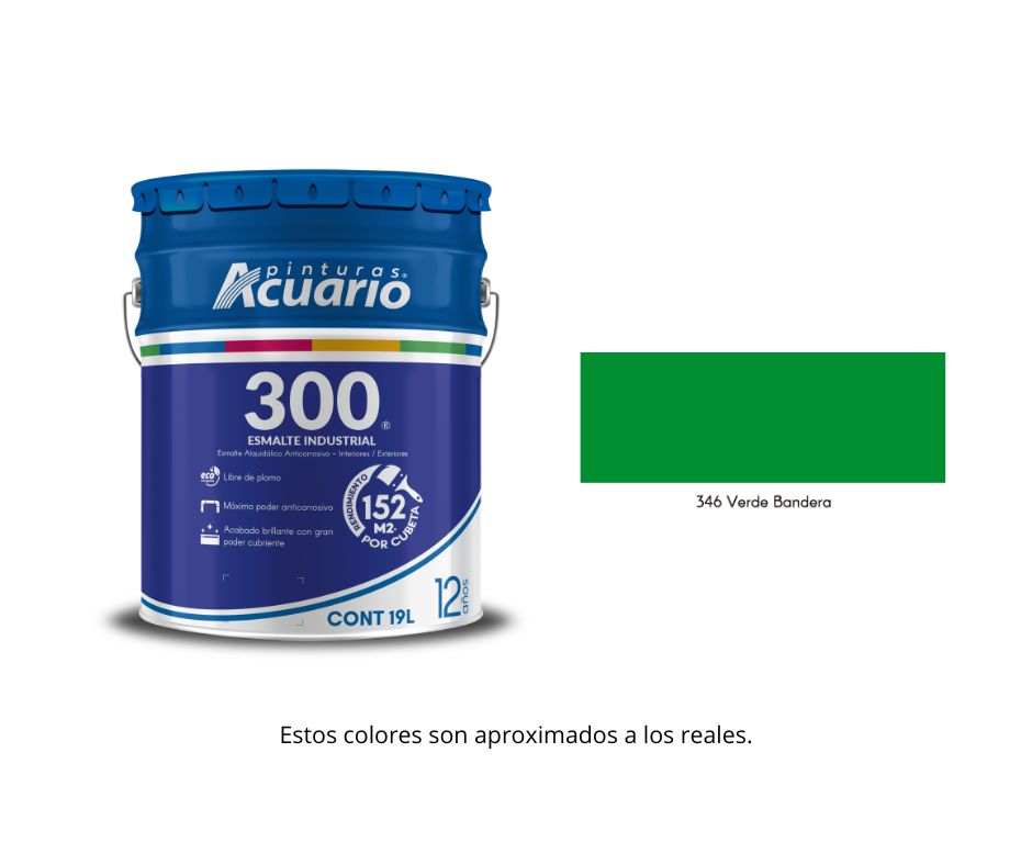Esmalte 300 Acuario 19 Lt.