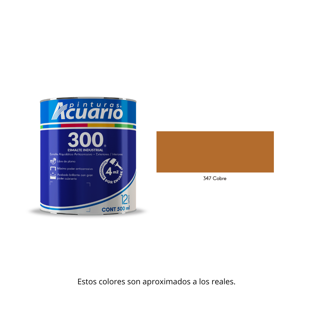 Esmalte 300 Acuario 500 ml.