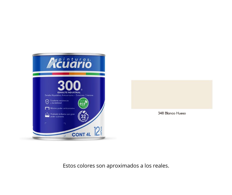Esmalte 300 Acuario 4 Lt.
