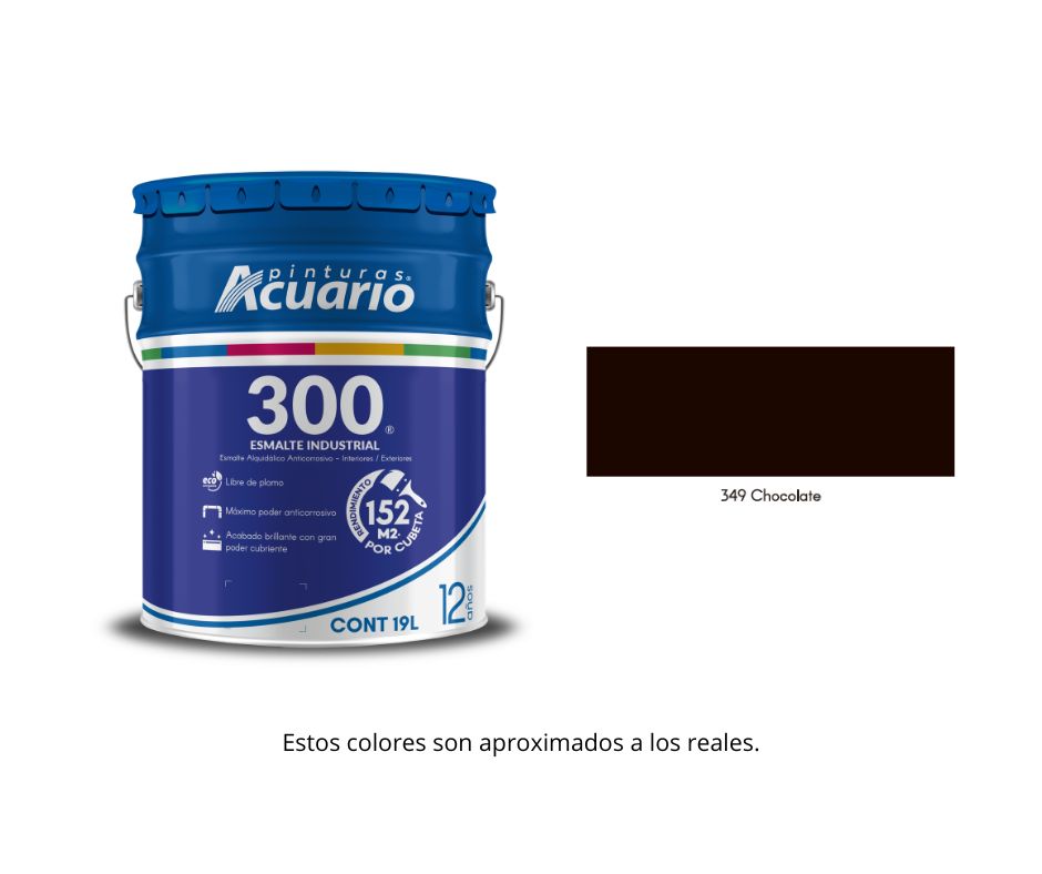 Esmalte 300 Acuario 19 Lt.