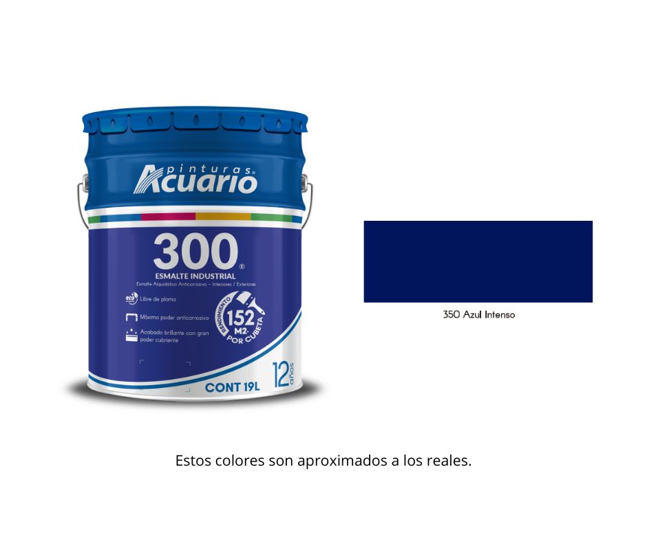 Esmalte 300 Acuario 19 Lt.