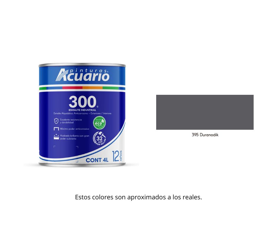 Esmalte 300 Acuario 4 Lt.