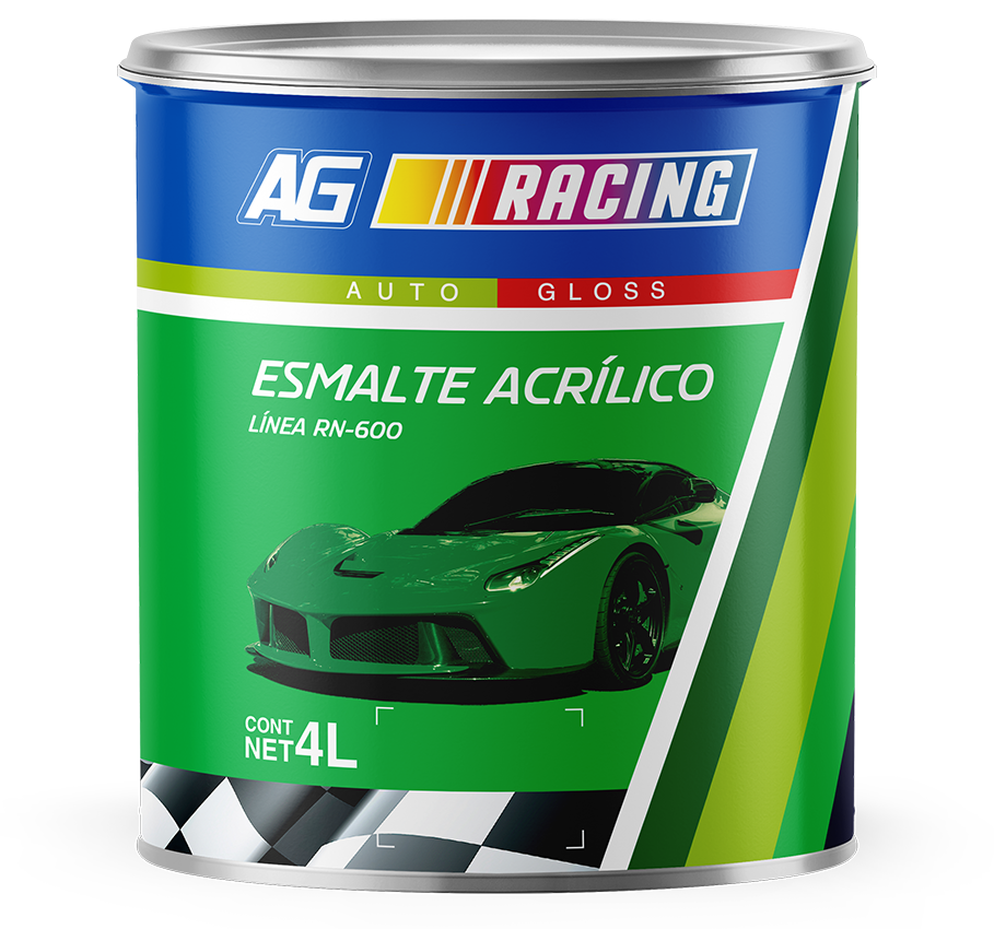 Esmalte Acrílico AG Blanco Brillante RN650 - Pinturas Acuario