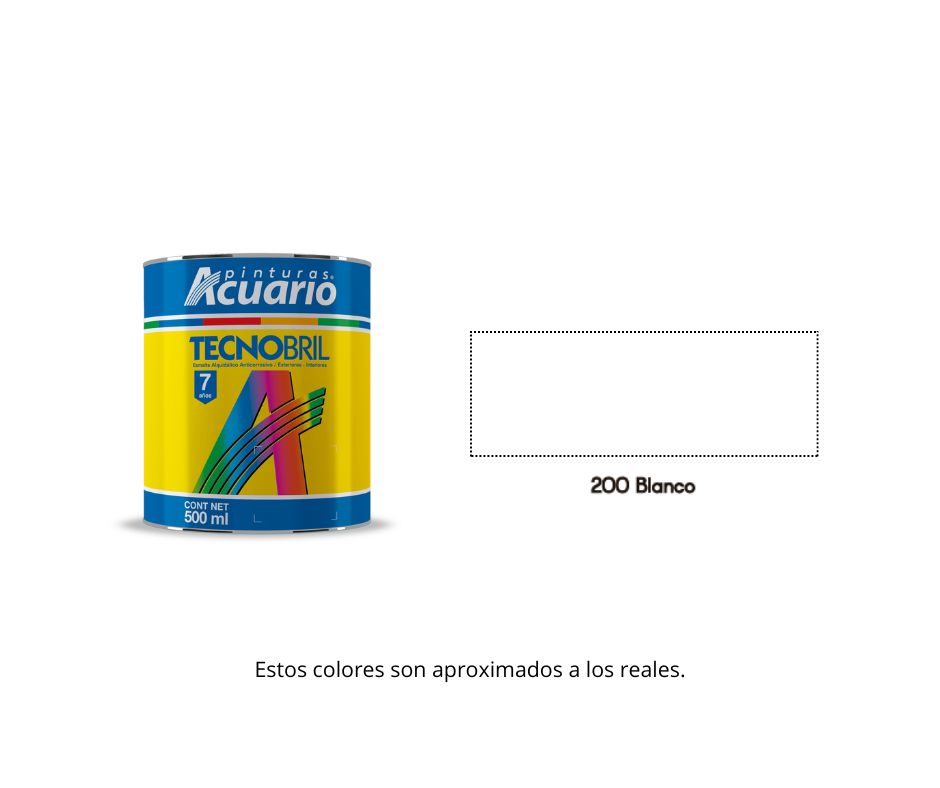 Esmalte Tecnobril Acuario 500 ml.