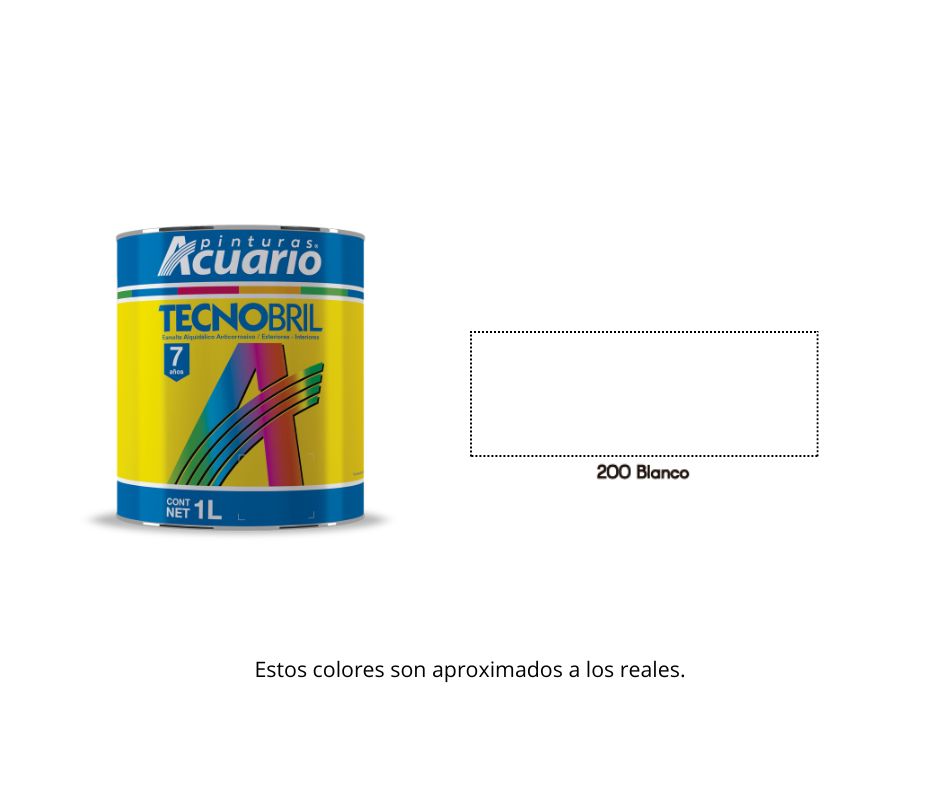 Esmalte Tecnobril Acuario 1 Lt.