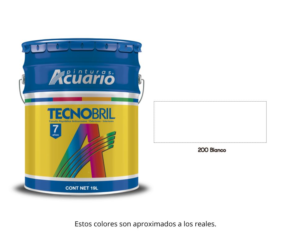 Esmalte Tecnobril Acuario 19 Lt.