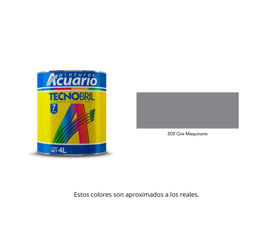 Esmalte Tecnobril Acuario 4 Lt.