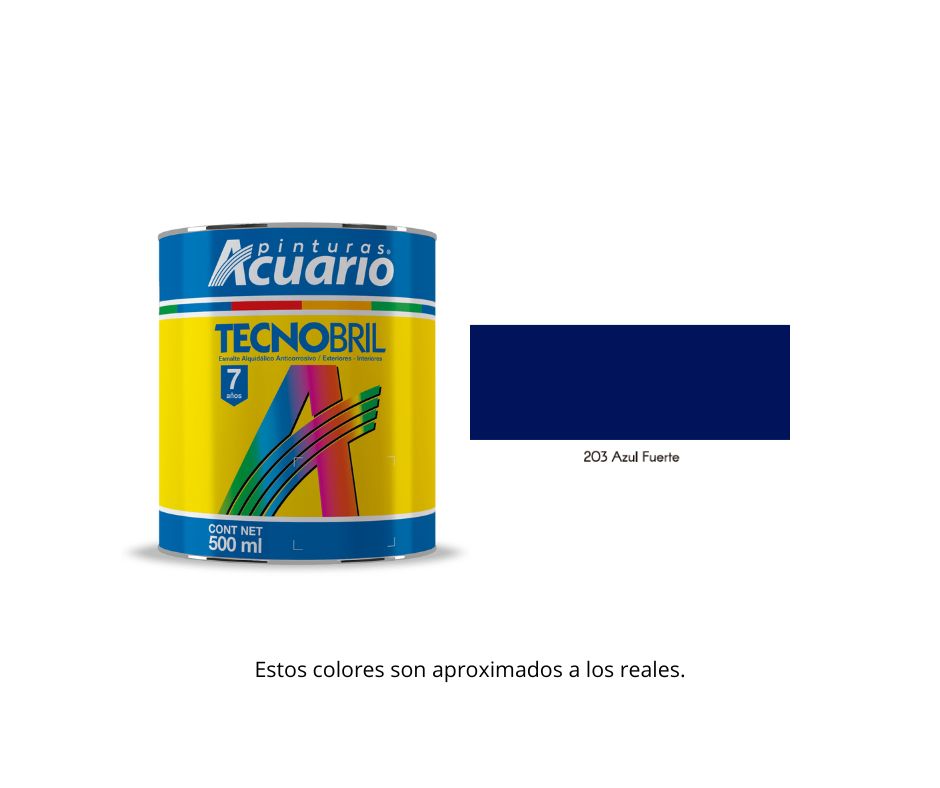 Esmalte Tecnobril Acuario 500 ml.