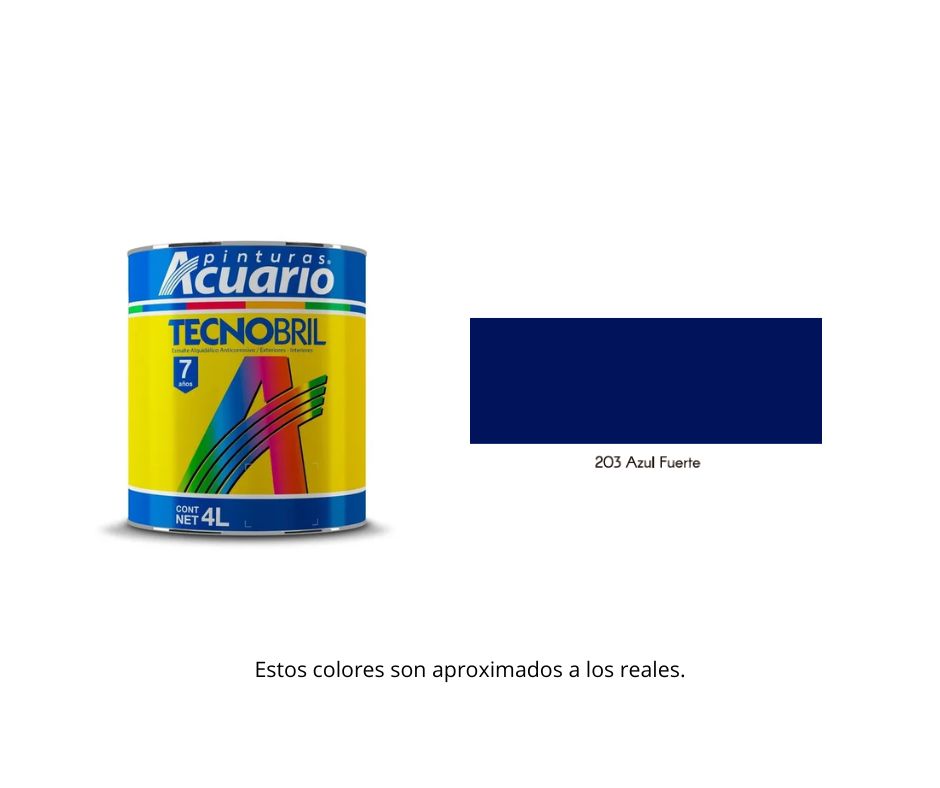 Esmalte Tecnobril Acuario 4 Lt.