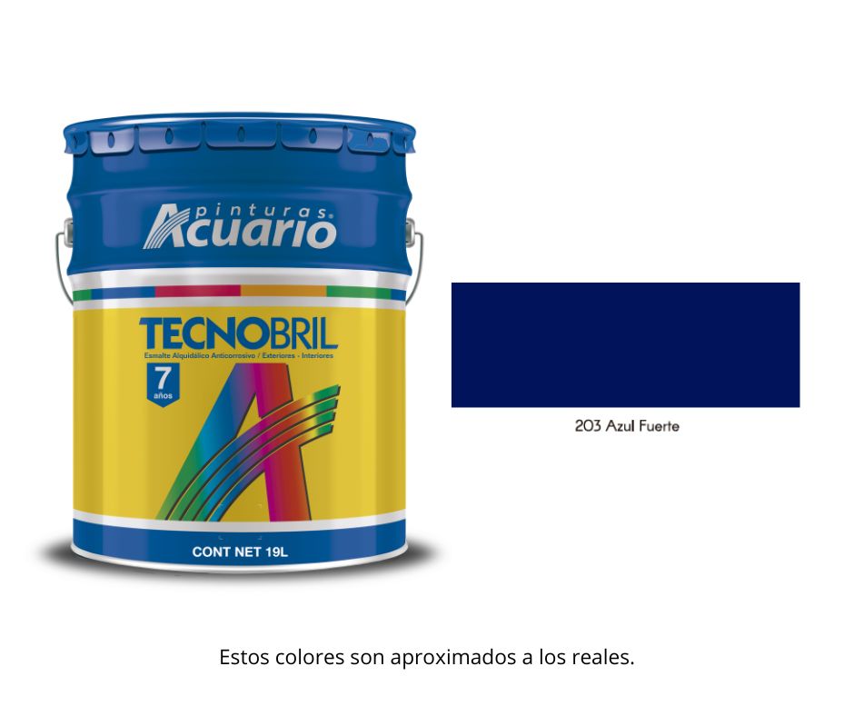 Esmalte Tecnobril Acuario 19 Lt.