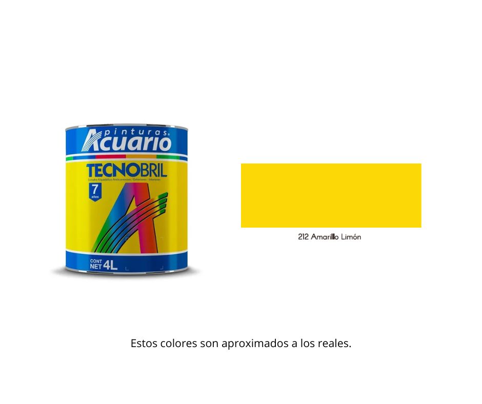 Esmalte Tecnobril Acuario 4 Lt.