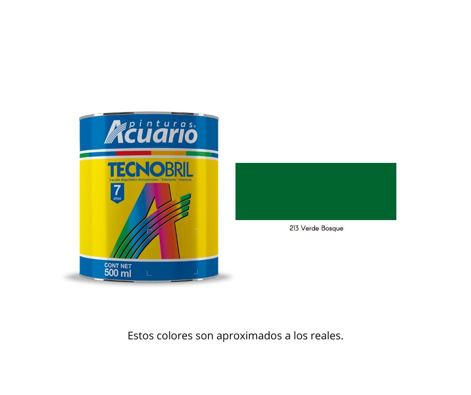 Esmalte Tecnobril Acuario 500 ml.