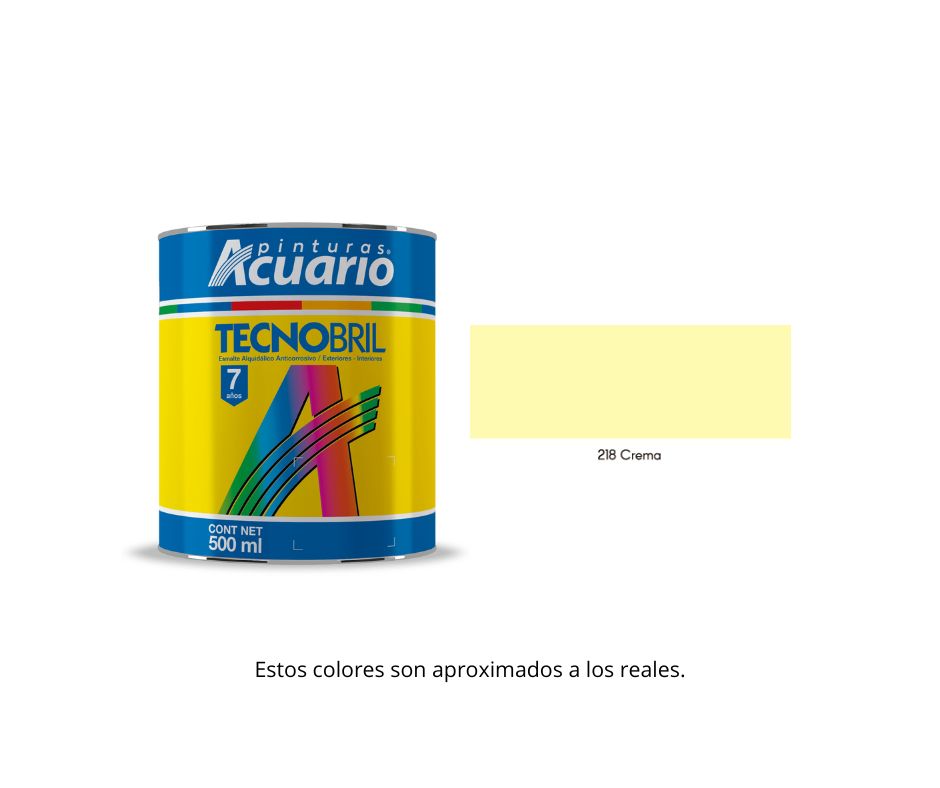 Esmalte Tecnobril Acuario 500 ml.